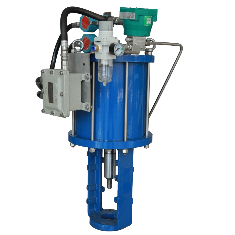Linear Stroke Pneumatic Actuator المحرك الهوائي الخطي